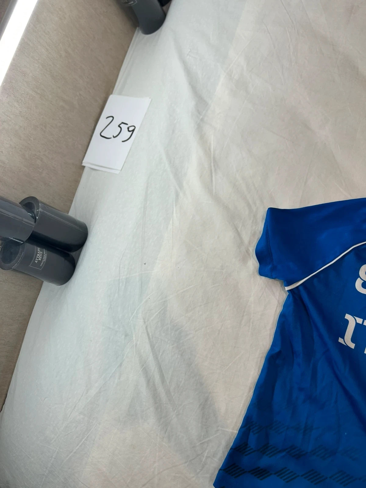 Blauw Italia voetbalshirt met nummer 8, maat 6 jaar – photo 3